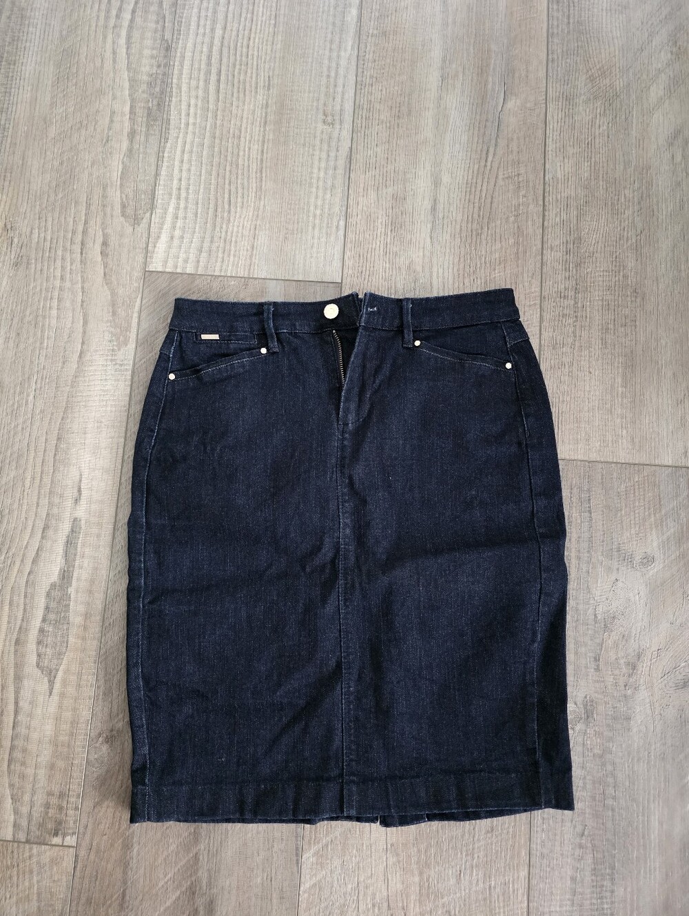 Women's Dark Blue Denim Skirt